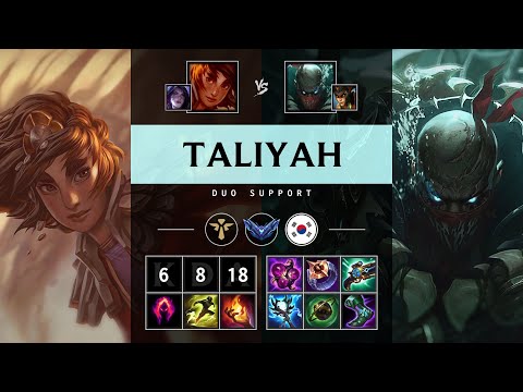 Taliyah Support vs Pyke - KR Diamond Patch 25.07