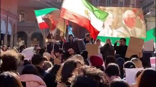 La manifestazione per chiedere libertà in Iran. La vicinanza del Comune