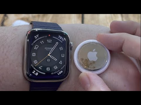 Apple AirTags 4 pack unboxing and test 4K