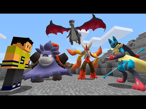 Qual Pokémon Mega devo Escolher no Minecraft Pixelmon?