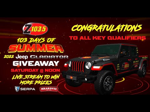 Z103.5 - 103 Days Of Summer - Giveaway 2022