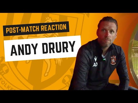 Reaction | Andy Drury | Whitstable Town 0-4 Folkestone Invicta | Pre-Season Friendly