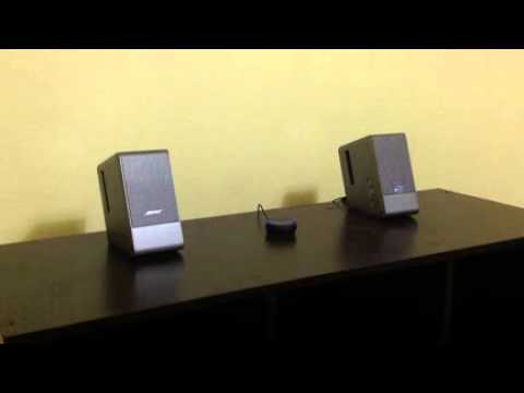 Bose Computer MusicMonitor Speakers Soundtest