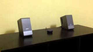 Video thumbnail for Bose Computer MusicMonitor Speakers Soundtest by bruce lee
