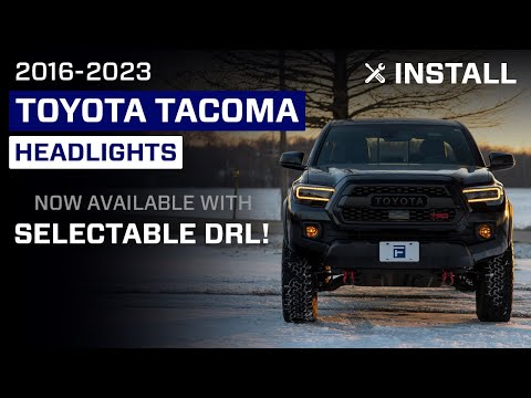How to Install: New & Improved 2016-2023 Toyota Tacoma LED Headlights | FORM Lighting