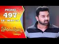 Ilakkiya Serial | Episode 497 Promo | Shambhavy | Nandan | Sushma Nair | Saregama TV Shows Tamil