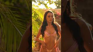 Our model Anastasia shining bright during the most beautiful time of day, the golden hour ☀️