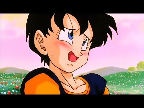 Videl en el paraíso reconoce que le gusta Gohan-dragon Ball Z