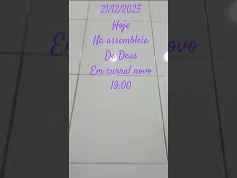 culto na assembleia de Deus Madureira em curral novo do Piauí