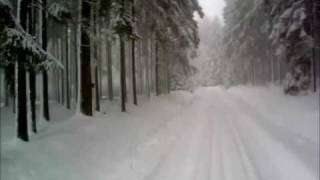 preview picture of video 'Lyžování 2012 Nové Město pod Smrkem - Hřebenáč (566m) - cross-country skiing'