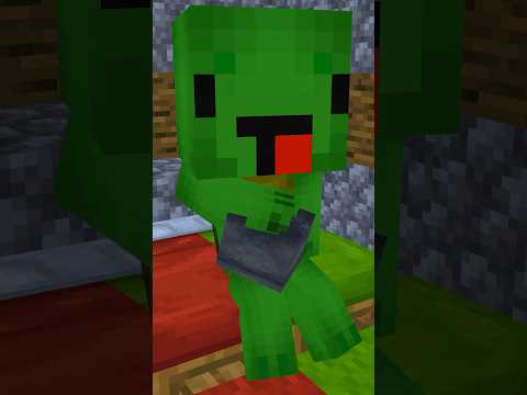😂Mikey is big?? maizen funny video😂【Minecraft Animation Mikey and JJ】#shorts