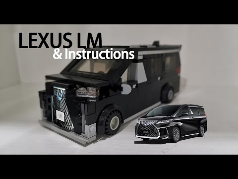 LEGO MPV---LEXUS LM and Instructions