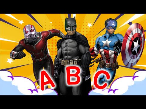 Alphabets Superheroes - ABC SuperHero Song For Kids🤩 | Alan and Cheryl World