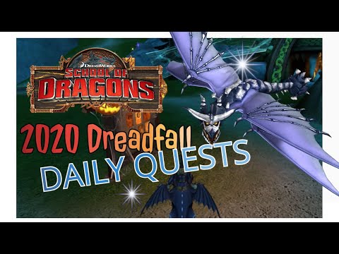 2020 Dreadfall Daily Quests Walkthrough (School of Dragons)