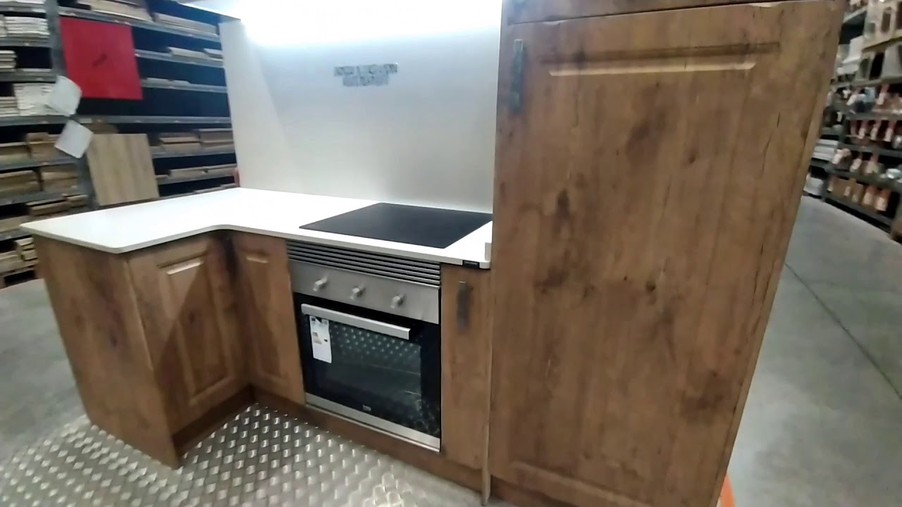 Visita relámpago a la sección de cocinas de Bricomart.