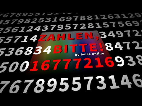 Über 16 Millionen Farben machen das Bild echt | Zahlen, bitte!
