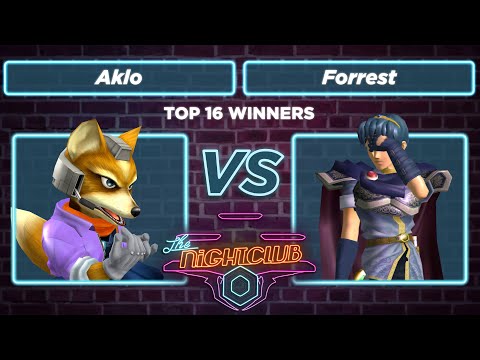 The Nightclub Online: Aklo (Fox) vs Forrest (Marth) - Top 16 Winners