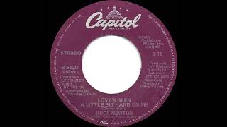 1982 HITS ARCHIVE: Love’s Been A Little Bit Hard On Me - Juice Newton (stereo 45)