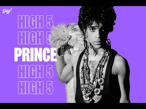 Os 5 melhores vídeos do Prince.