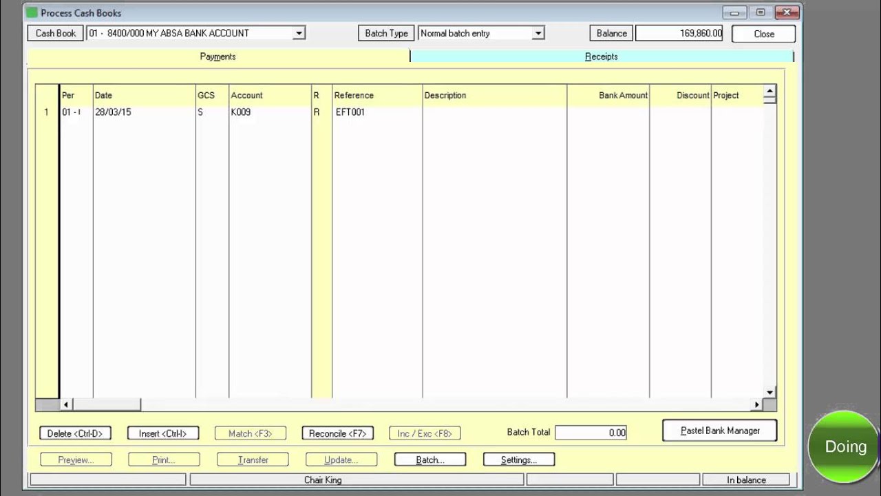 Processing Payments   Demo