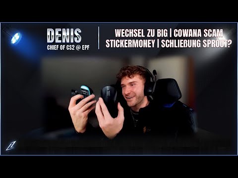 COWANA SCAM, Zeit bei BIG, Stickermoney & Sprout Schließung? | Am Tisch mit... denis | Part 2