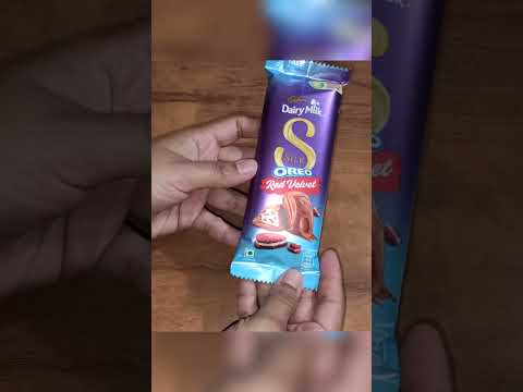 Cadbury Dairy Milk Silk Oreo Red Velvet Chocolate ASMR