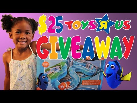 100 SUBSCRIBERS + SUPER COOL FINDING DORY AND TOYS 'R US GIVEAWAY!!!!