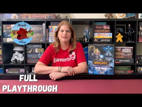 World of Warcraft: Wrath of the Lich King Board Game Full Playthrough