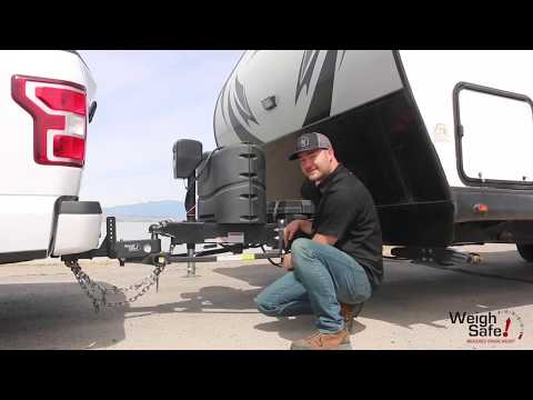 True Tow Weight Distribution Features - Anti-Sway Properties
