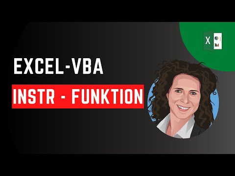 Excel VBA Instr Funktion Zeichenfolge in einem Text finden