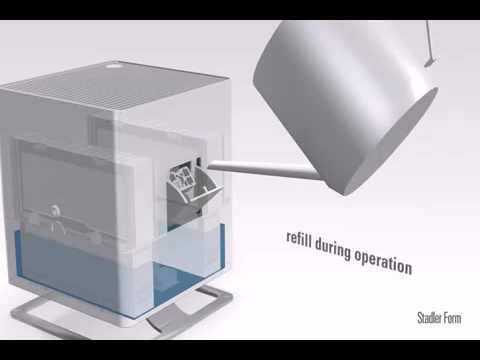 Oskar Air Humidifier by Stadler Form