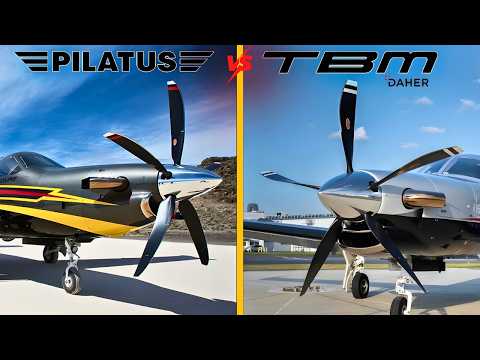 Pilatus PC-12 vs TBM 960 – The $5M Turboprop Battle!