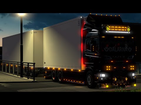 Jönköping - Rönne Timelapse Tandem Scania (Ets2 Promods)