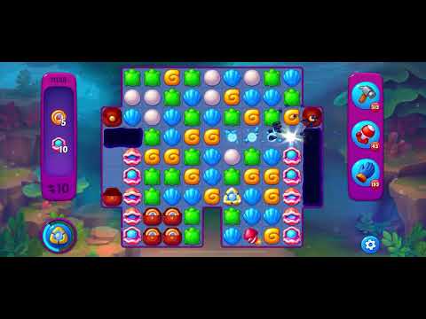 Fishdom Very Hard level 11138 no boosters フィッシュダム ベリーハード