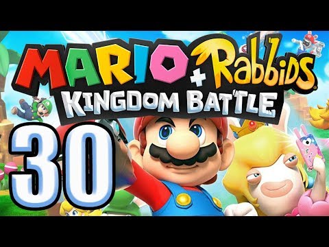 Mario + Rabbids: Kingdom Battle playthrough pt30 - Escort That Toad!