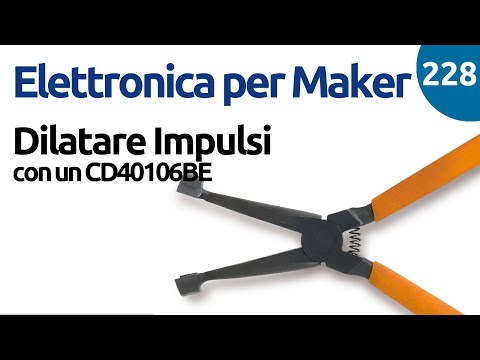 Come dilatare un impulso con un CD40106BE - Video 228
