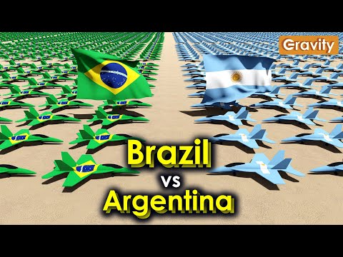 Brazil vs Argentina Military Power 2024