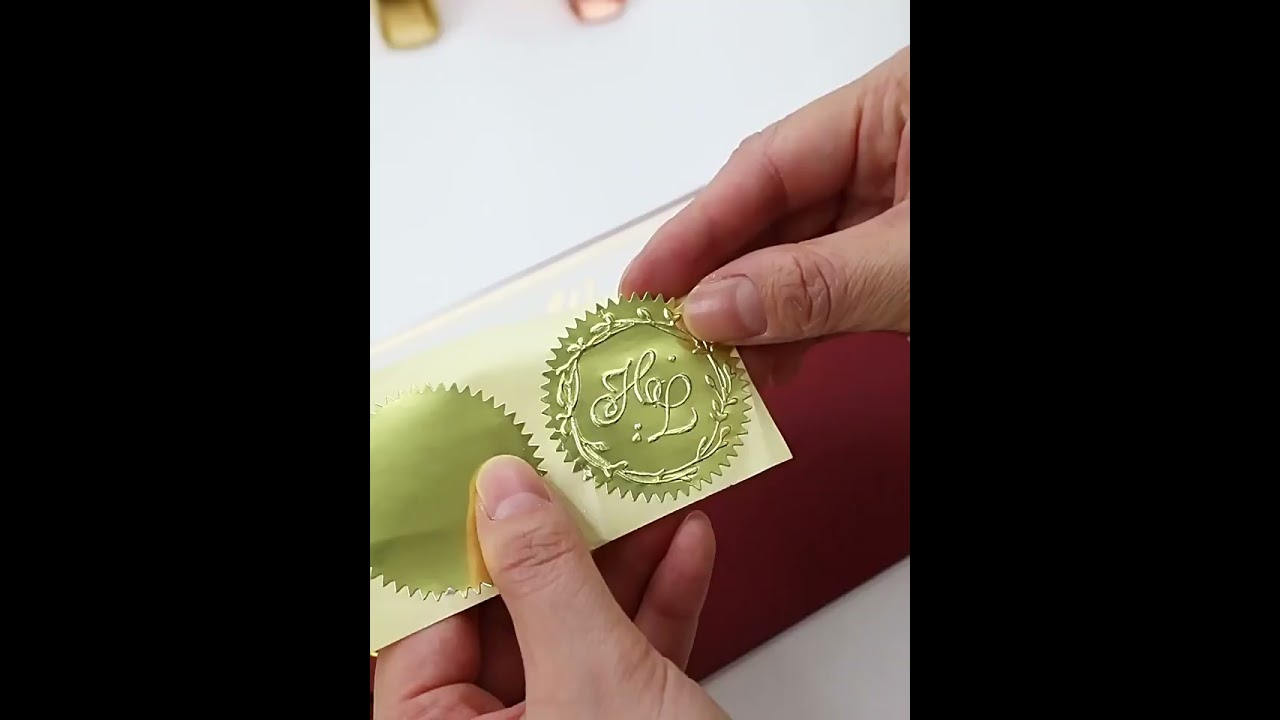 Wedding Embosser Stamp LOGO Custom Personalized Embossing Seal