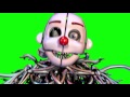 Five Nights at Freddys Sister Location Jumpscares GREEN SCREEN
