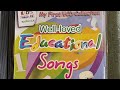 Opening To My First VCD Collection Well Loved Educational Songs Karaoke 1999 VCD Philippines