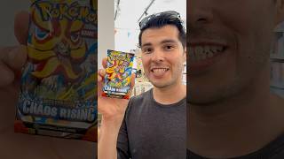 Opening Pokemon cards NEW CHAOS RISING! We pull a HIT!