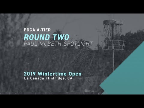 2019 Wintertime - Open Round 2 - Paul McBeth Spotlight