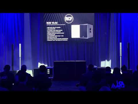 RCF EVOX JMIX 9 with Sub15-AX @ NAMM 2026 Debut Demo