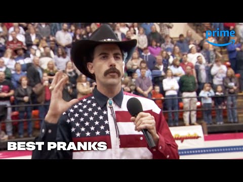 Funniest Pranks | Borat | Prime Video