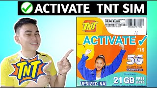 How to ACTIVATE TNT (Talk N Text) Sim Card? (Full Tutorial 2023) - LEGIT 💯🔥