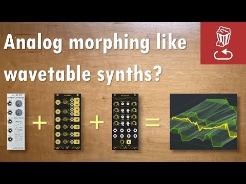 Analog wave morphing like wavetable synths? Yes you can, and here's how