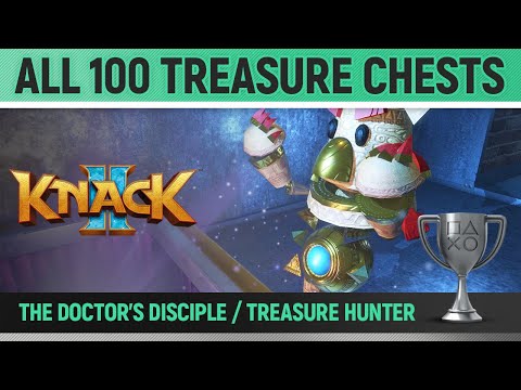 Knack 2 - All 100 Hidden Treasure Chests 🏆 - Collectibles Locations