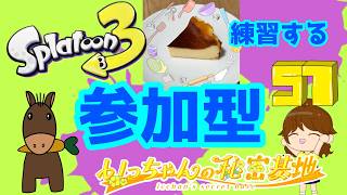 4月17日❣スプラ3、オープンを練習するよ(^^)【参加型】