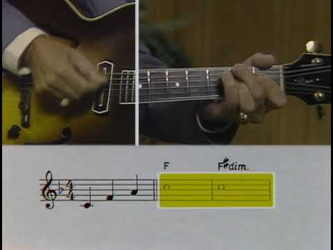 Barney Kessel Jazz Guitar Improvisation: Lesson 5 - Fills - Practice Track