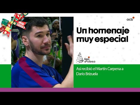 Emotivo recibimiento del Martín Carpena a Darío Brizuela